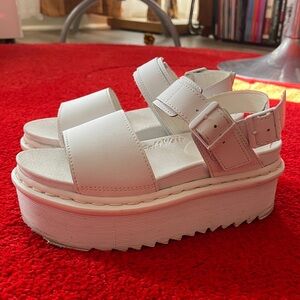 Dr Martens platform sandals